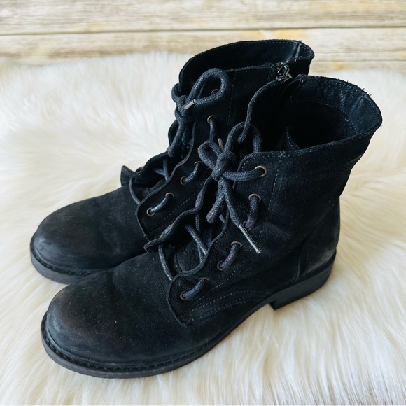 Bueno Combat Leather Boots 9.5 - Picture 12 of 13